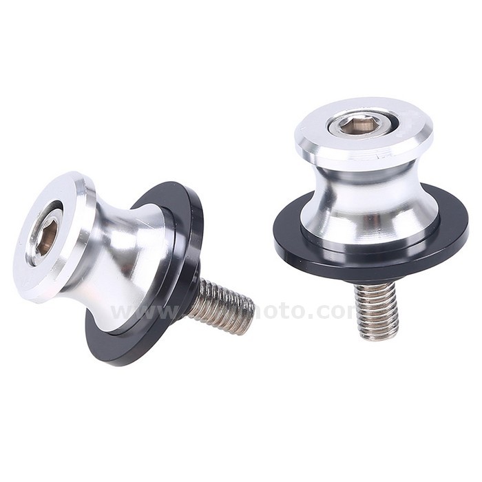 91 8Mm Cnc Aluminum Swingarm Spools Slider Universal Rear Motorcycle Stands Screws M8 Bobbins@7